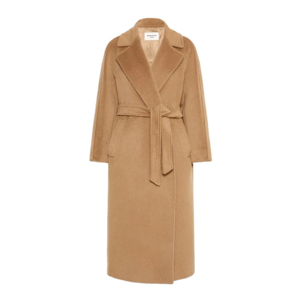 Max Mara Tempera Wool and Alpaca Teddy Coat in Camel | Wool Coat | Luxury Shoes 