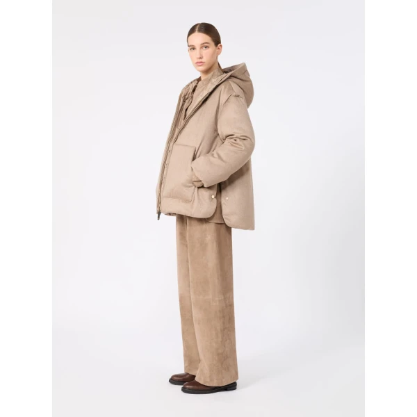 Max Mara Tempio Suede Joggers in Colonial | Sweatpants | Luxury Shoes 