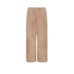Max Mara Tempio Suede Joggers in Colonial | Sweatpants | Luxury Shoes 