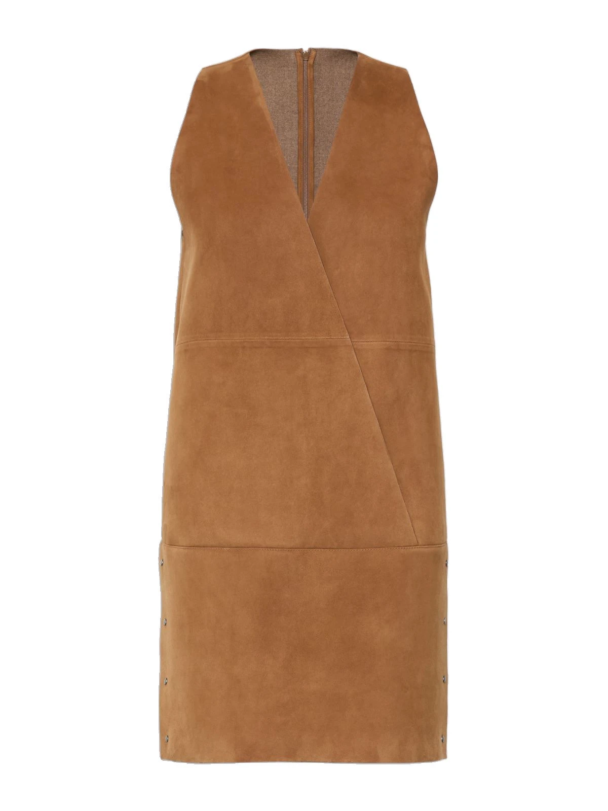 Max Mara Terra Short Suede Dress in Camel Max Mara Terra Short Suede Dress in Camel | Mini Dresses | Luxury Shoes