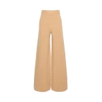 Max Mara Timore Wide Wool and Cashmere Trousers in Camel | Wide leg pants | Luxury Shoes 