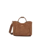 Max Mara Tmarins Small Teddy Marine Bag in Camel | Clutch Bags | Luxury Shoes 