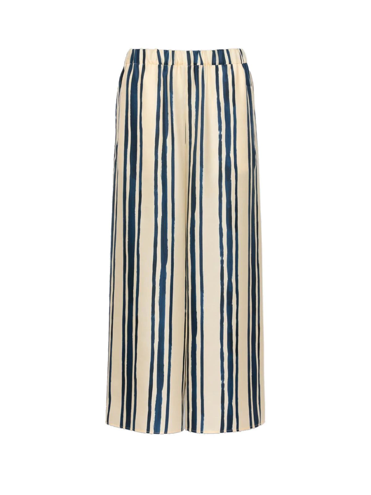 Max Mara Tortona Silk Twill Wide Leg Trousers in Navy Max Mara Tortona Silk Twill Wide Leg Trousers in Navy | Wide leg pants | Luxury Shoes