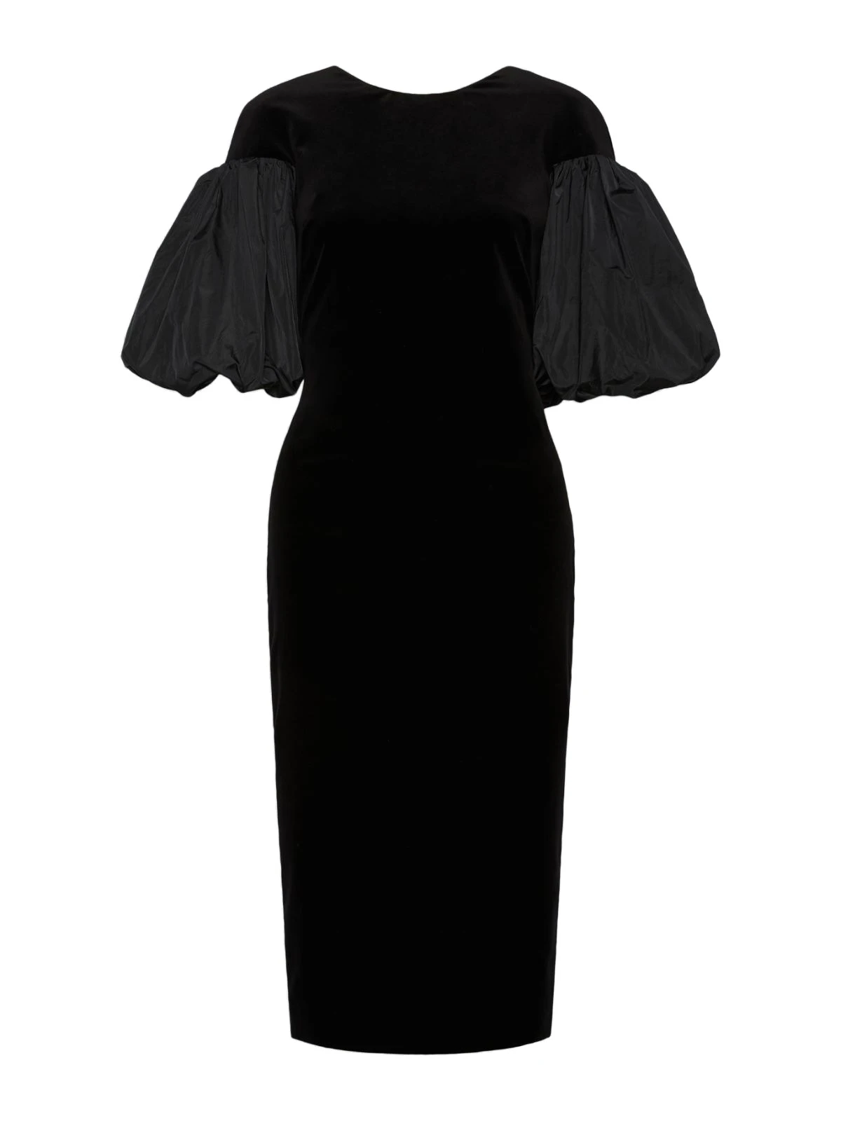 Max Mara Tropico Velvet Midi Dress in Black Max Mara Tropico Velvet Midi Dress in Black | Midi Dresses | Luxury Shoes