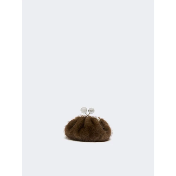 Max Mara Tubo Mini Pasticcino Bag in Brown | Mini Bags | Luxury Shoes 