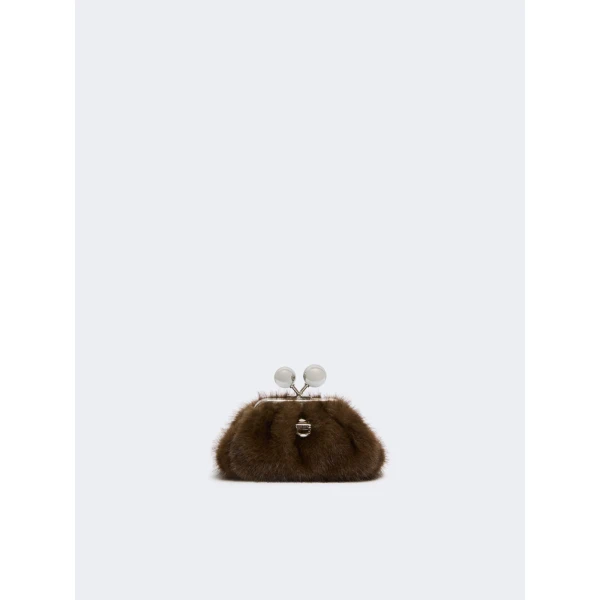Max Mara Tubo Mini Pasticcino Bag in Brown | Mini Bags | Luxury Shoes 