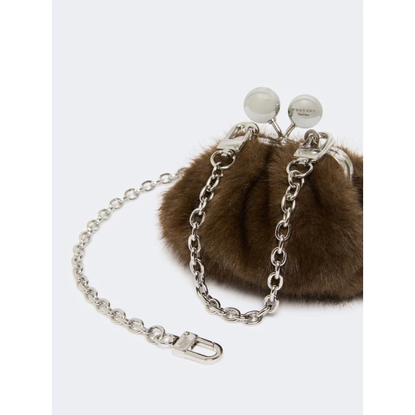 Max Mara Tubo Mini Pasticcino Bag in Brown | Mini Bags | Luxury Shoes 