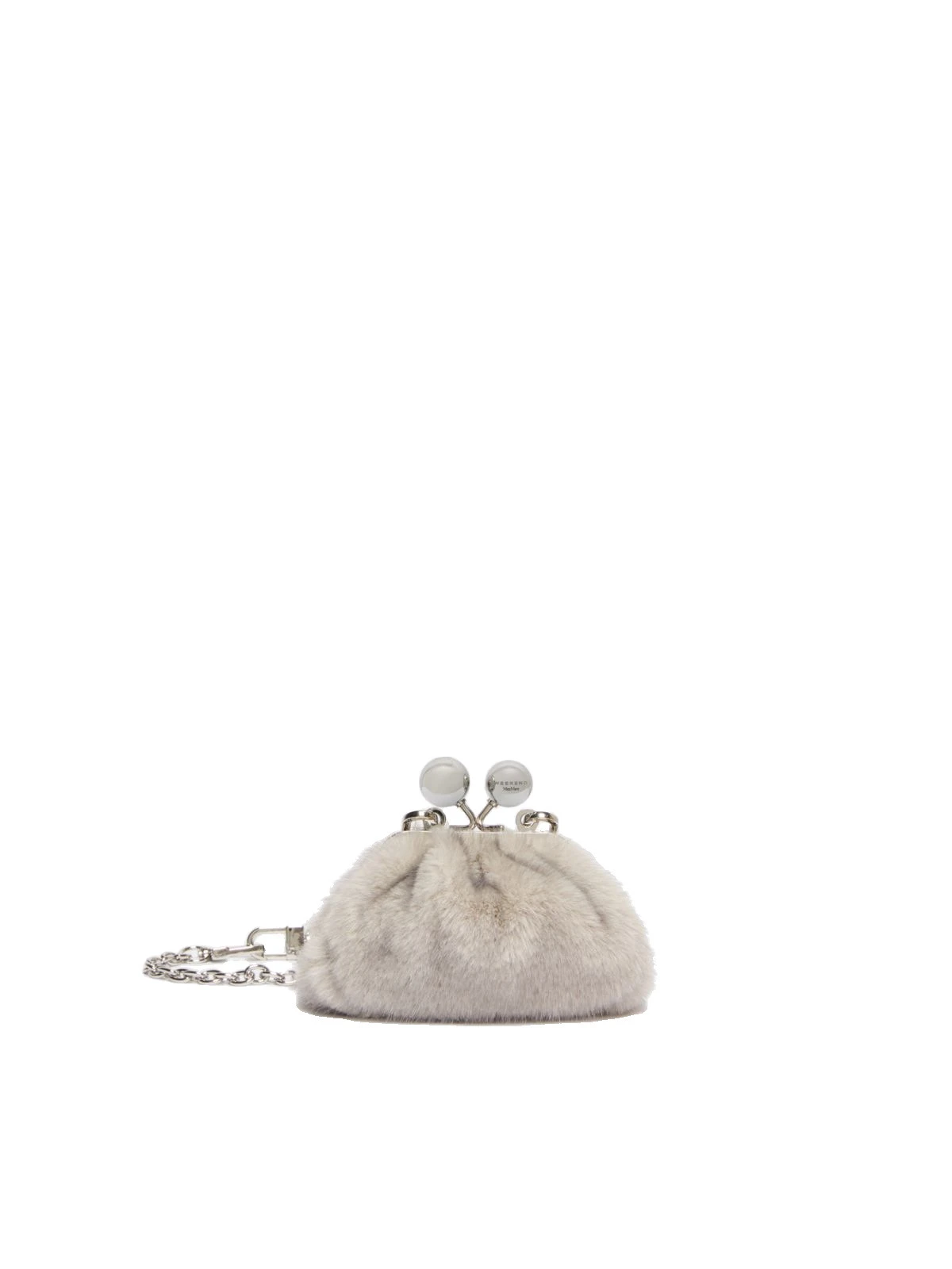 Max Mara Tubo Mini Pasticcino Bag in Light Grey Max Mara Tubo Mini Pasticcino Bag in Light Grey | Mini Bags | Luxury Shoes