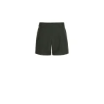 Max Mara Ubino Cotton Poplin Shorts in Green | Shorts | Luxury Shoes 