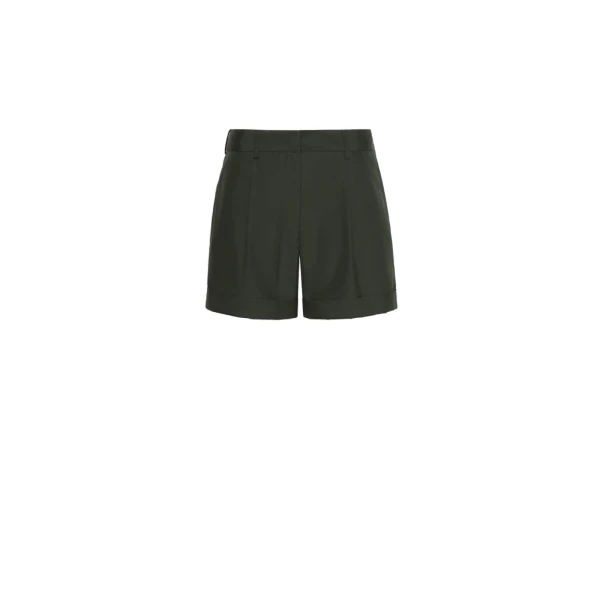 Ubino Cotton Poplin Shorts in Green