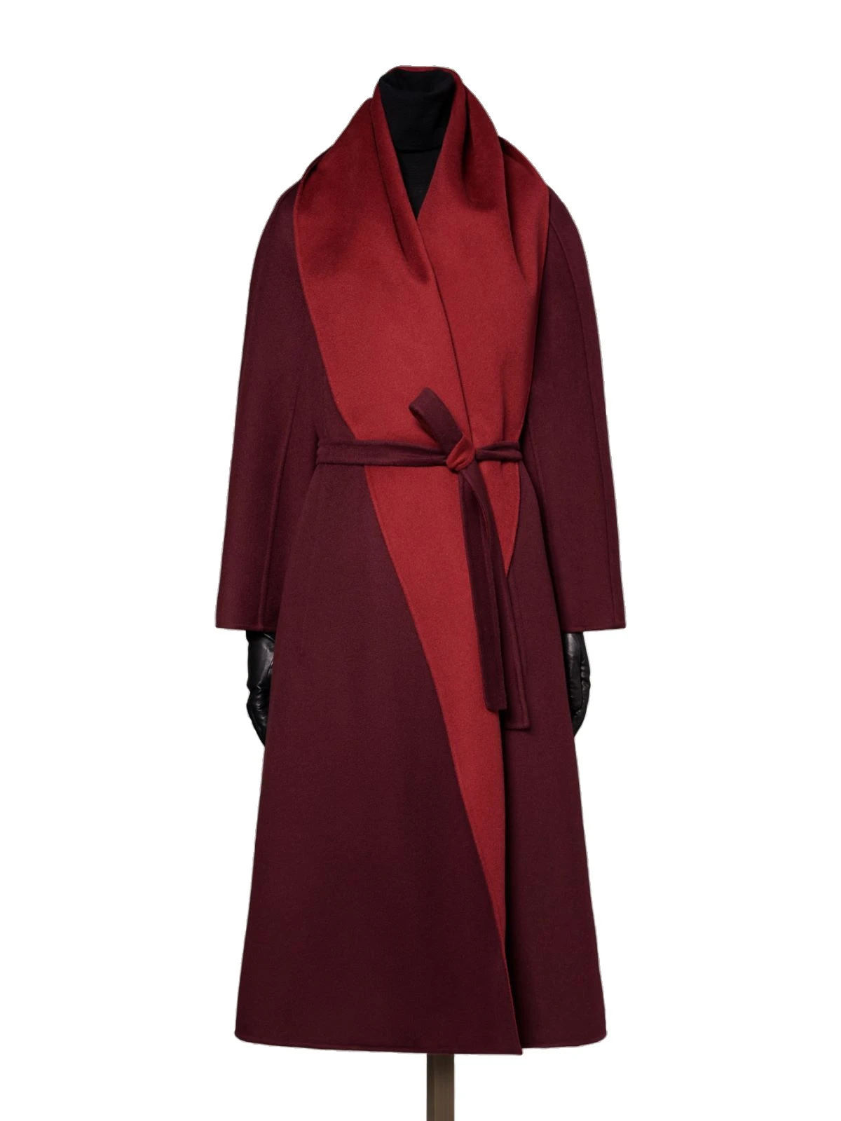 Max Mara Ululo Reversible Brushed Cashmere Foulard Coat in Bordeaux Max Mara Ululo Reversible Brushed Cashmere Foulard Coat in Bordeaux | Wool Coat | Luxury Shoes