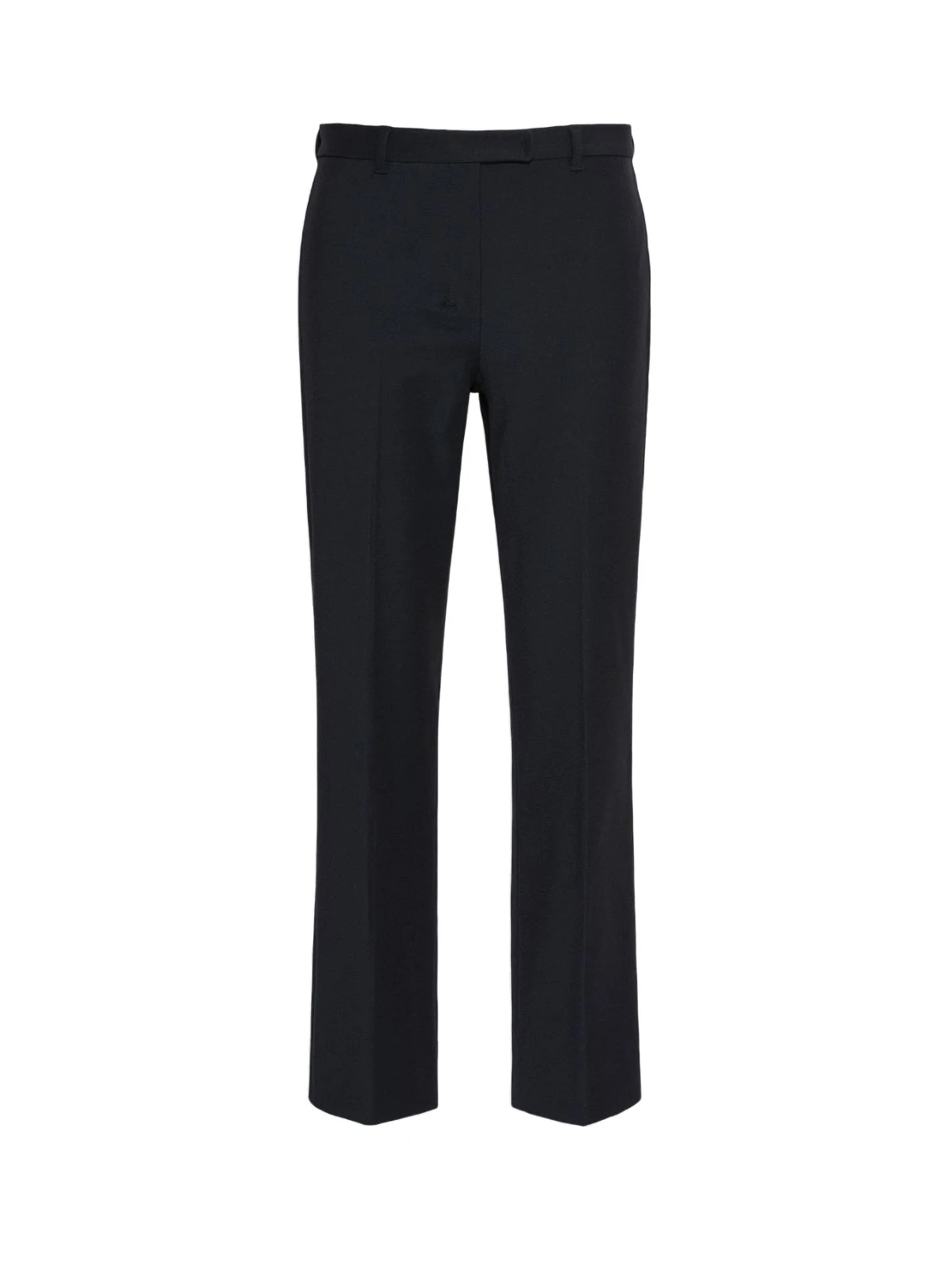 Max Mara Umanita Stretch Cotton-Blend Trousers in Midnight Blue Max Mara Umanita Stretch Cotton-Blend Trousers in Midnight Blue | Tailored pants | Luxury Shoes