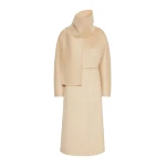 Max Mara Umico Albino Camel and Mohair Coat in Beige | Wool Coat | Luxury Shoes 