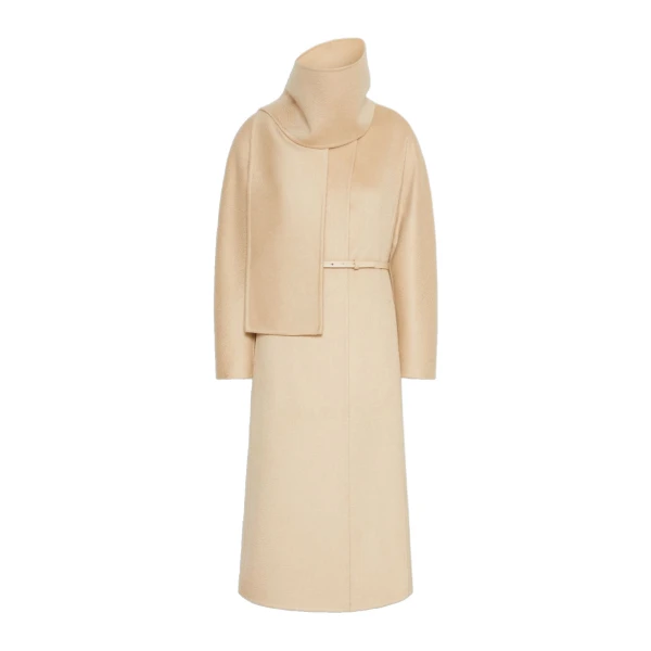 Max Mara Umico Albino Camel and Mohair Coat in Beige | Wool Coat | Luxury Shoes 