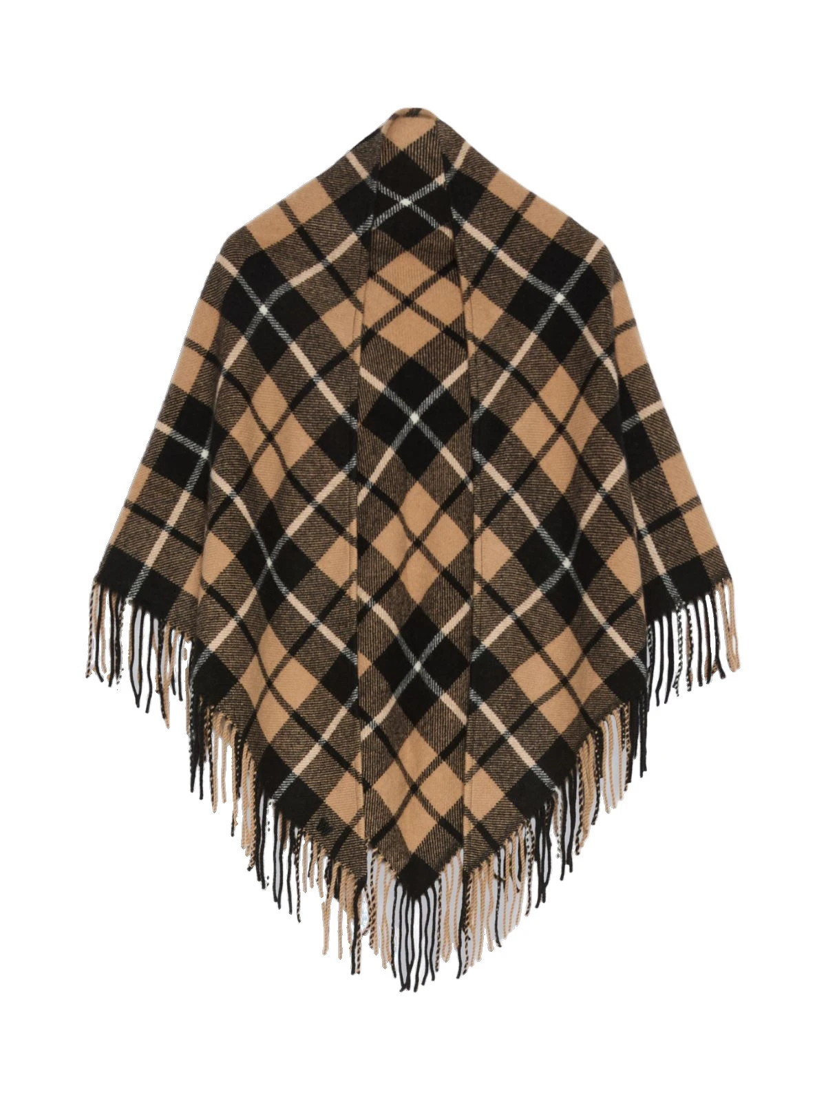 Max Mara Umido Tartan Cashmere Stole in Coffee Max Mara Umido Tartan Cashmere Stole in Coffee | Scarves | Luxury Shoes
