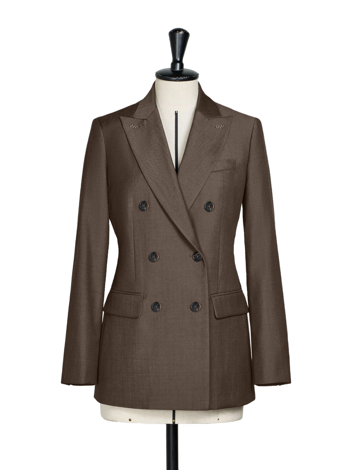 Max Mara Unione Double-Breasted Wool Gabardine Blazer in Tobacco Max Mara Unione Double-Breasted Wool Gabardine Blazer in Tobacco | Blazers | Luxury Shoes