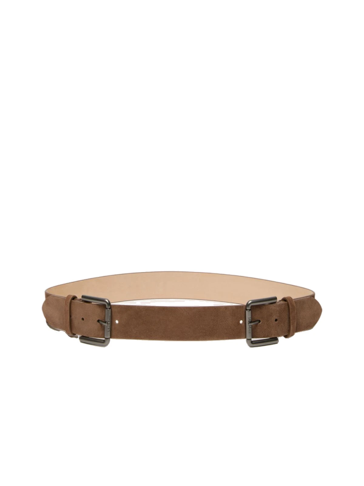 Max Mara Unno Studded Leather Belt in Hazelnut Brown Max Mara Unno Studded Leather Belt in Hazelnut Brown | Belts | Luxury Shoes