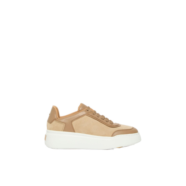 Max Mara Urban Suede Trainers in Camel | Sneakers | Luxury Shoes 