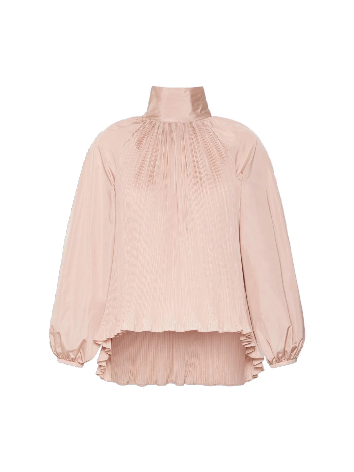Max Mara Valle Silk Taffeta Blouse in Powder Pink Max Mara Valle Silk Taffeta Blouse in Powder Pink | Blouse | Luxury Shoes