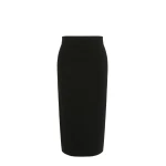 Max Mara Viale Viscose Yarn Pencil Skirt in Black | Pencil Skirts | Luxury Shoes 