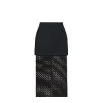 Max Mara Viale Woollen Cloth Pencil Skirt in Ultramarine | Pencil Skirts | Luxury Shoes 