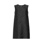 Max Mara Vicolo Cotton-Blend Jacquard Princess Dress in Dark Green | Mini Dresses | Luxury Shoes 