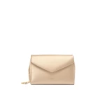Max Mara Viscose and Silk Satin Clutch Bag in Beige | Clutch Bags | Luxury Shoes 