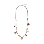 Max Mara Visino Charm Chain Necklace in Gold | Necklace | Luxury Shoes 