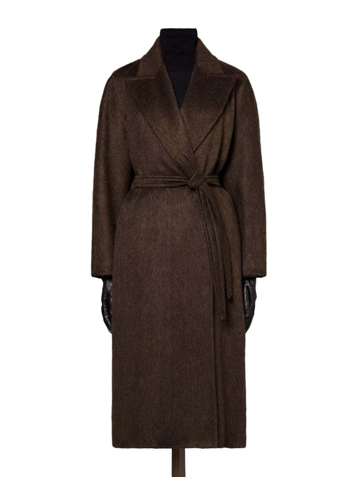 Max Mara Vista Oversized Cashmere and Mohair Coat in Dark Brown Max Mara Vista Oversized Cashmere and Mohair Coat in Dark Brown | Wool Coat | Luxury Shoes