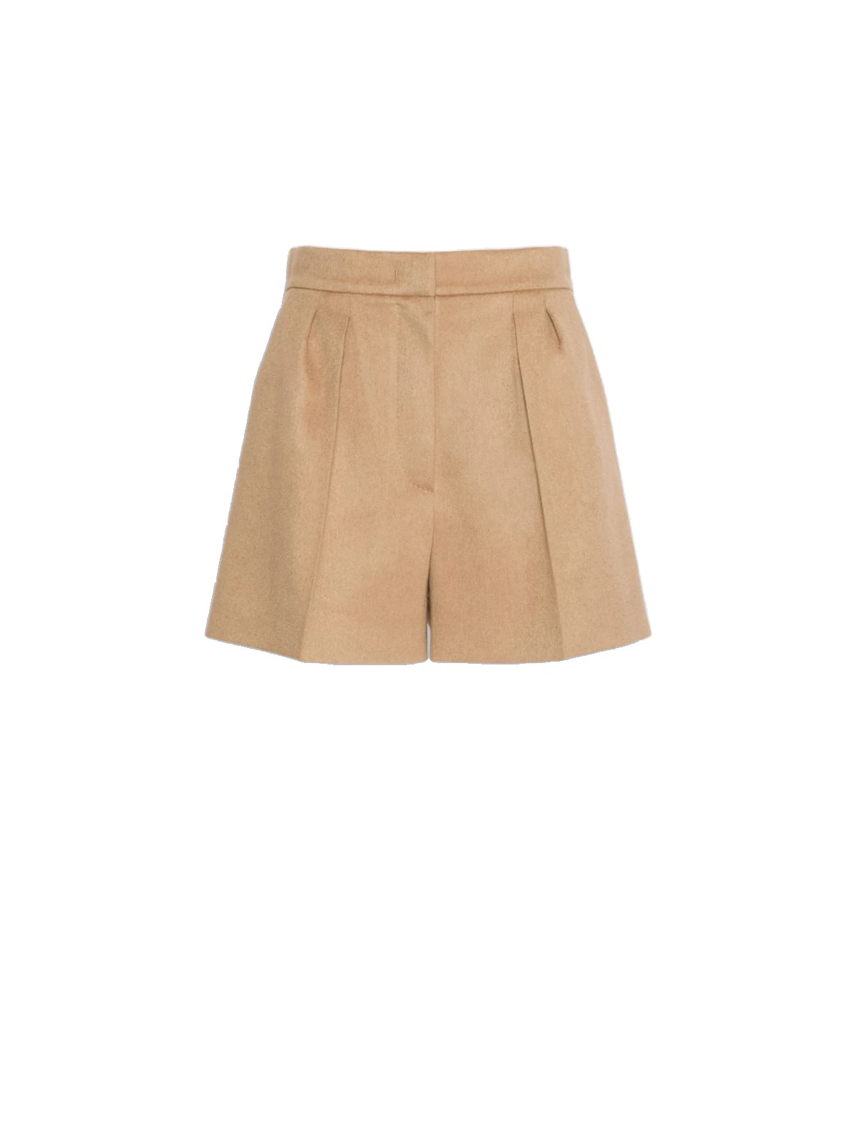 Max Mara Vista Sable-Look Baby Camel Shorts in Camel Max Mara Vista Sable-Look Baby Camel Shorts in Camel | Shorts | Luxury Shoes