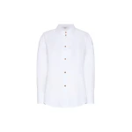 Max Mara Volonta Cotton Oxford Shirt in White | Shirts | Luxury Shoes 