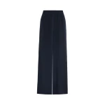 Max Mara Volonta Relaxed Heavy Silk Trousers in Ultramarine | Wide leg pants | Luxury Shoes 