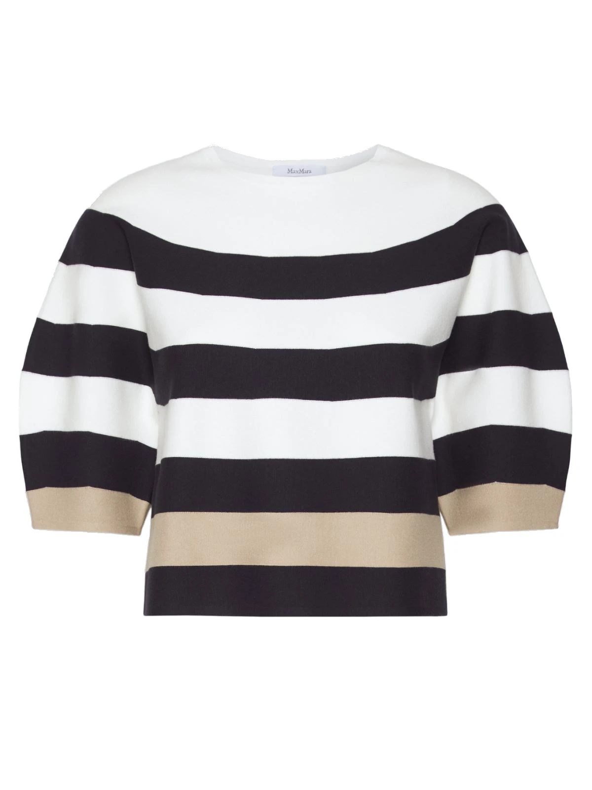 Max Mara Voto Viscose Yarn Cropped Sweater in Ultramarine Max Mara Voto Viscose Yarn Cropped Sweater in Ultramarine | Sweaters | Luxury Shoes