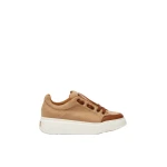 Max Mara Water-Repellent Camel Trainers in Camel | Sneakers | Luxury Shoes 