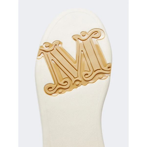 Max Mara Water-Repellent Camel Trainers in Camel | Sneakers | Luxury Shoes 