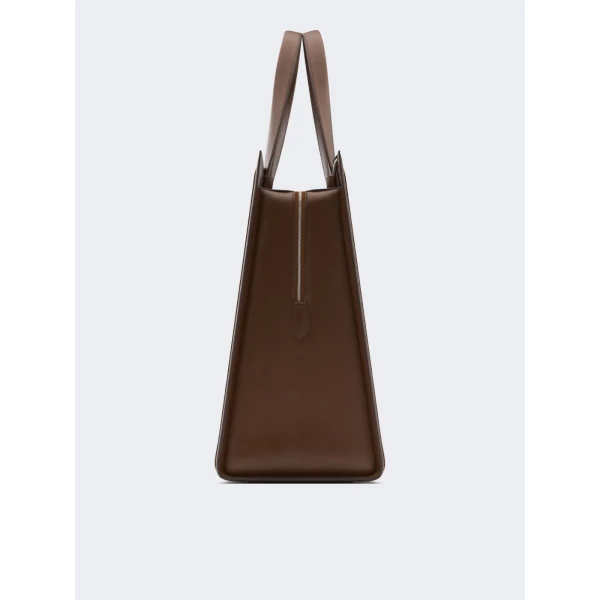 Max Mara Whitney Bag 10 Extra Large in Amber Brown | Totes & Top-Handle Bags | Luxury Shoes 