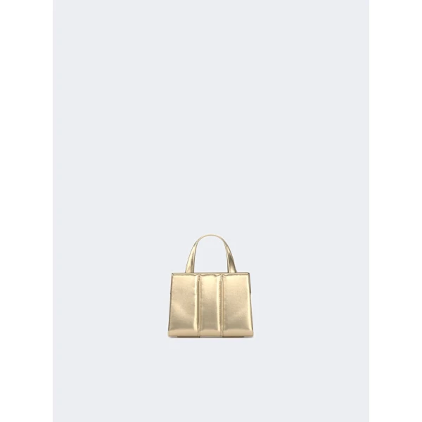Max Mara Whitney Bag 2 Nano Lambskin in Light Gold Brown | Mini Bags | Luxury Shoes 