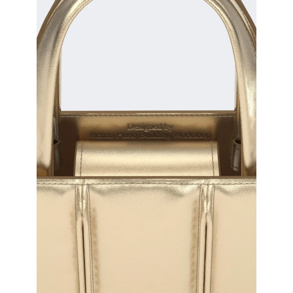 Max Mara Whitney Bag 2 Nano Lambskin in Light Gold Brown | Mini Bags | Luxury Shoes 