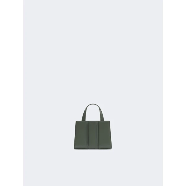 Max Mara Whitney Bag 2 Nano Smooth Leather in Olive Green | Mini Bags | Luxury Shoes 