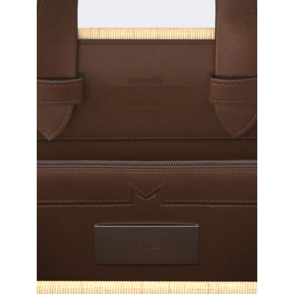 Max Mara Whitney Bag 3 Micro Wicker in Beige | Mini Bags | Luxury Shoes 