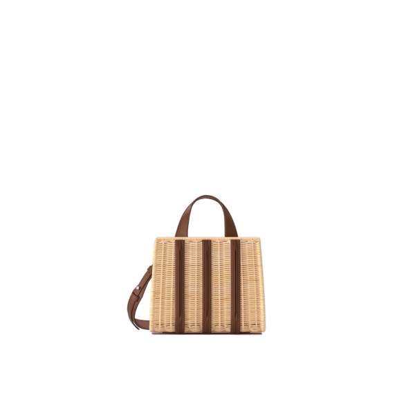 Max Mara Whitney Bag 3 Micro Wicker in Beige | Mini Bags | Luxury Shoes 