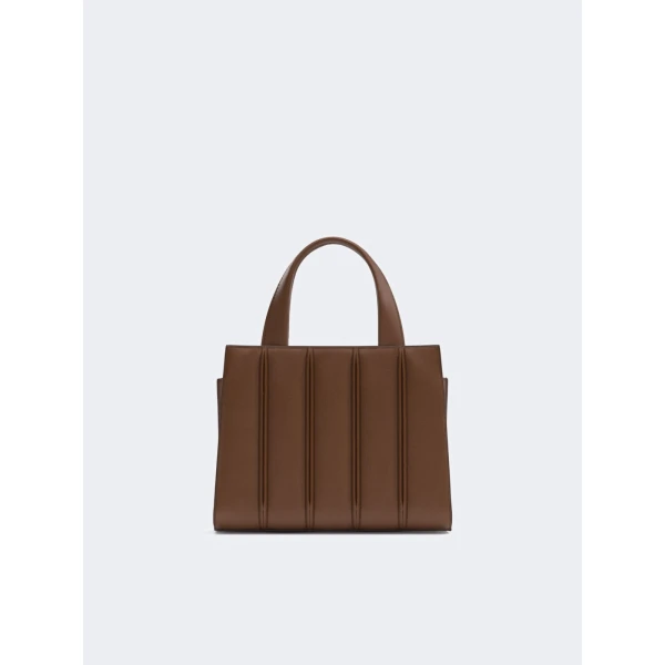 Max Mara Whitney Bag 4 Small in Amber Brown | Totes & Top-Handle Bags | Luxury Shoes 