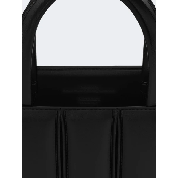 Max Mara Whitney Bag 4 Small in Black | Totes & Top-Handle Bags | Luxury Shoes 