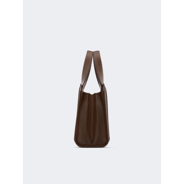 Max Mara Whitney Bag 5 Medium in Amber Brown | Totes & Top-Handle Bags | Luxury Shoes 