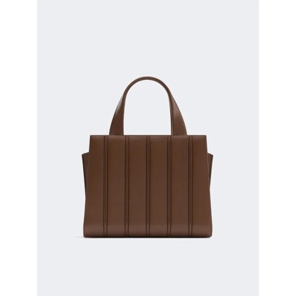 Max Mara Whitney Bag 5 Medium in Amber Brown | Totes & Top-Handle Bags | Luxury Shoes 