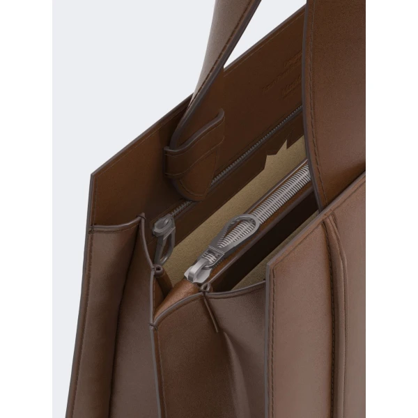 Max Mara Whitney Bag 5 Medium in Amber Brown | Totes & Top-Handle Bags | Luxury Shoes 