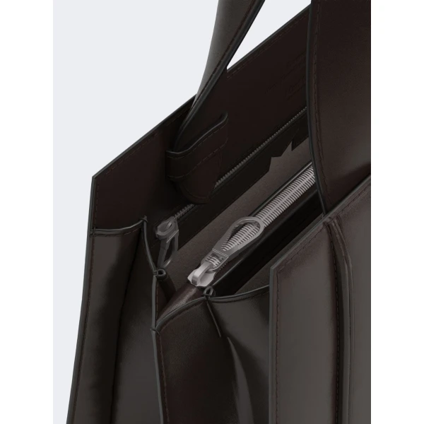 Max Mara Whitney Bag 5 Medium in Dark Brown | Totes & Top-Handle Bags | Luxury Shoes 