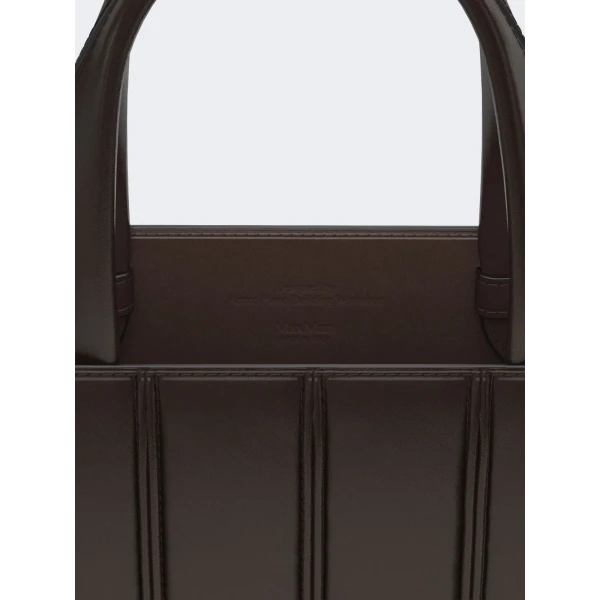 Max Mara Whitney Bag 5 Medium in Dark Brown | Totes & Top-Handle Bags | Luxury Shoes 
