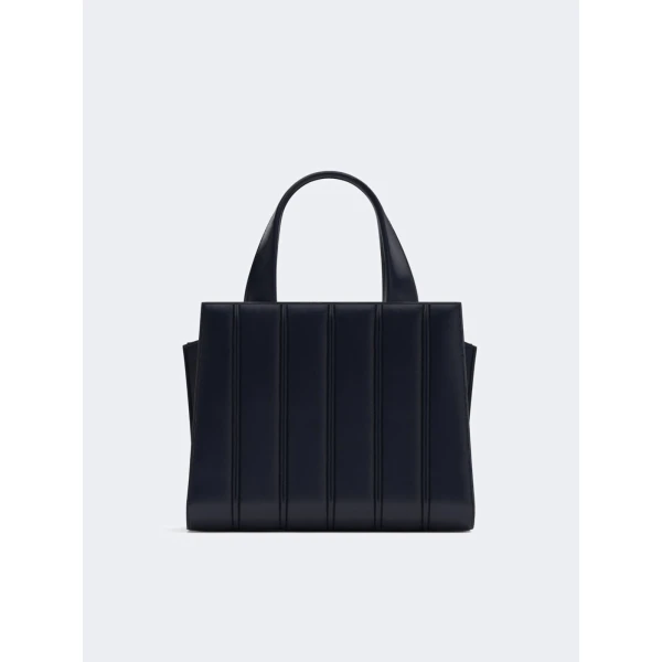 Max Mara Whitney Bag 5 Medium in Midnight Blue | Totes & Top-Handle Bags | Luxury Shoes 