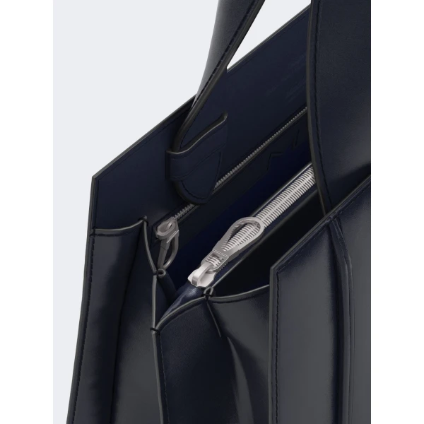 Max Mara Whitney Bag 5 Medium in Midnight Blue | Totes & Top-Handle Bags | Luxury Shoes 